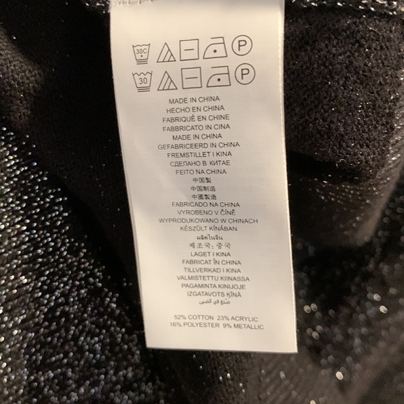 Michael Kors cutout shimmery top XXS NWOT - Picture 6 of 7